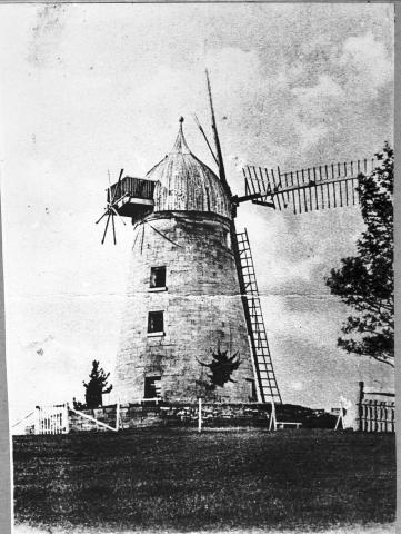 The Old Windmill, Wickham Terrace, Spring Hill, c1840