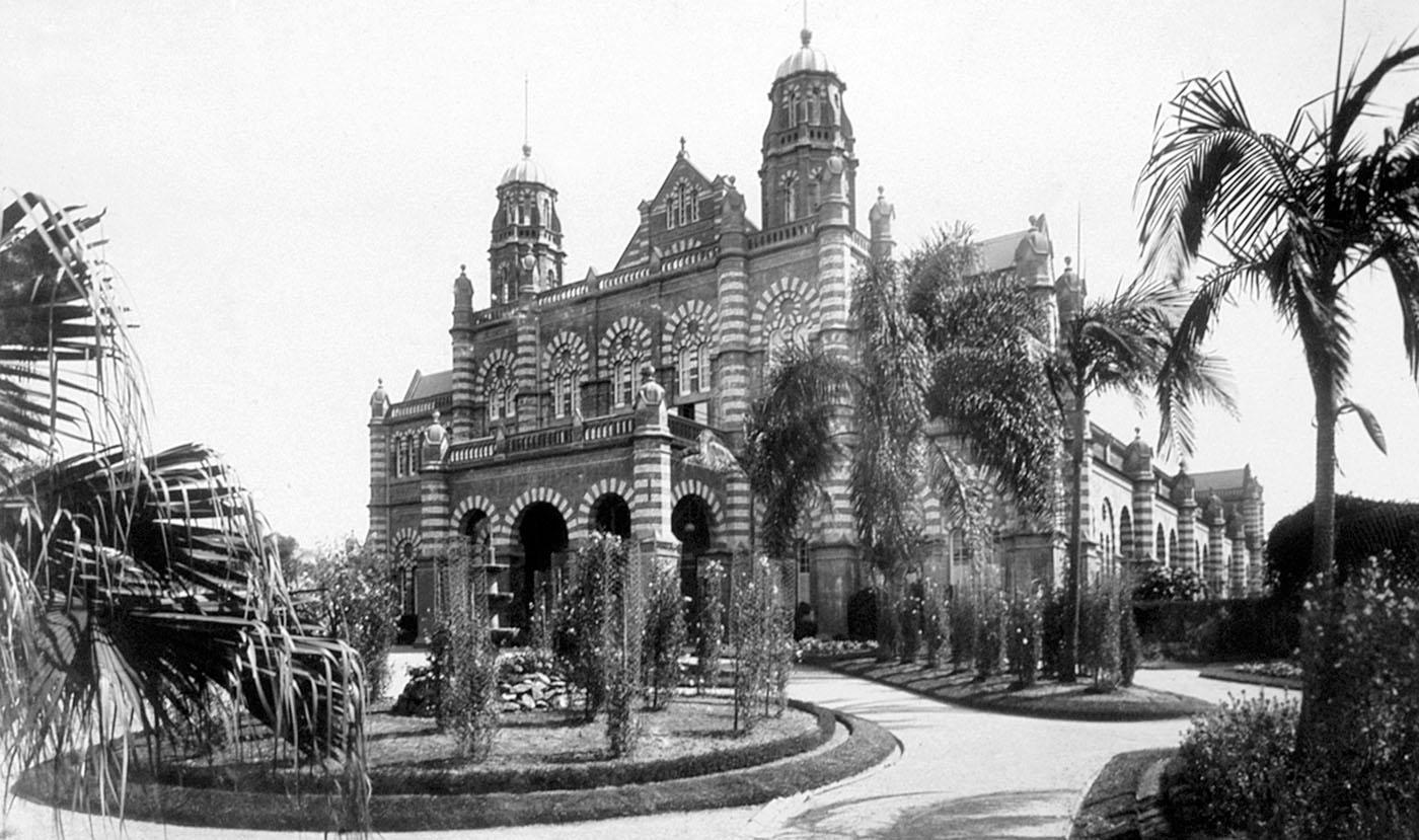 Facade of the Old Museum building in Brisbane